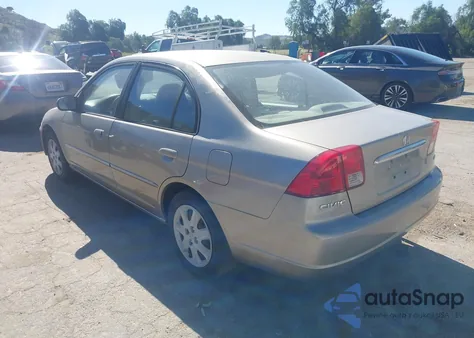 2003 Honda Civic Ex из США, поврежденный, VIN 2HGES267X3H594856